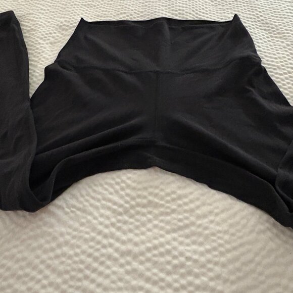 Lululemon Align Pant II Nulu Black High-Rise Yoga 25" Leggings Size 6 - Picture 4 of 9